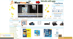 Desktop Screenshot of muahangmy4u.com