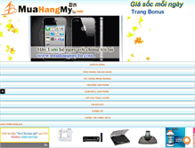 Tablet Screenshot of muahangmy4u.com
